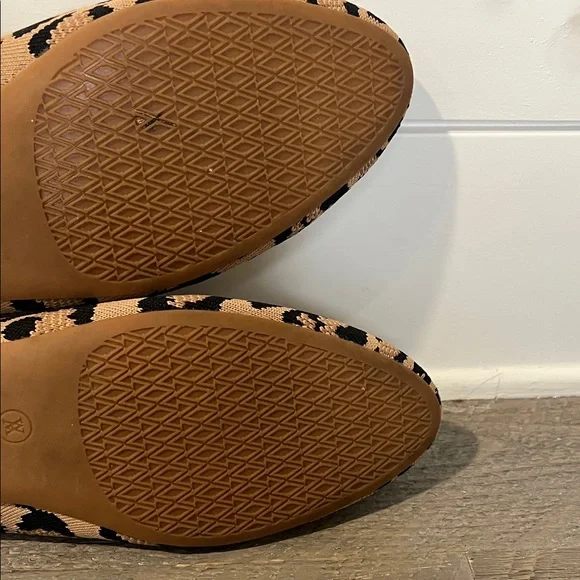 Vivaia Pointed-Toe Ballet Flats Dark Leopard Size EU 40 US 9 - Picture 12 of 13